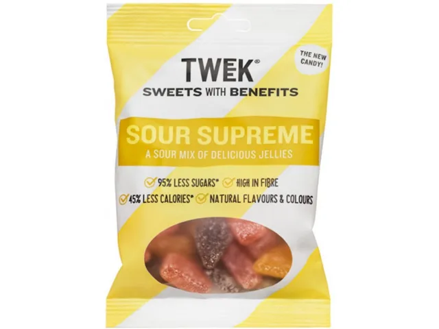 Tweek - Sour supreme gummies, 80 g