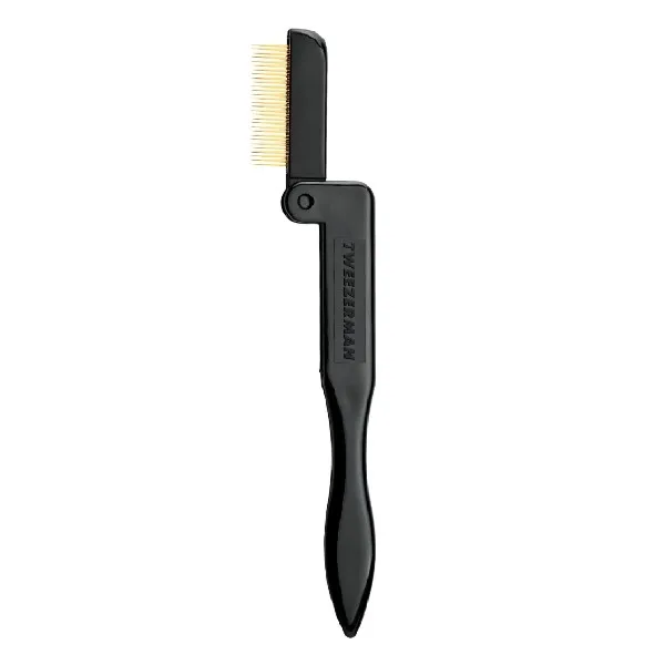 Tweezerman Zlatý hřebínek na rozčesání řas (Folding Lash Comb)