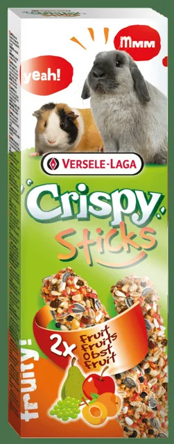 Tyčinky Versele-Laga Crispy s ovocem pro králíky a morčata 110g