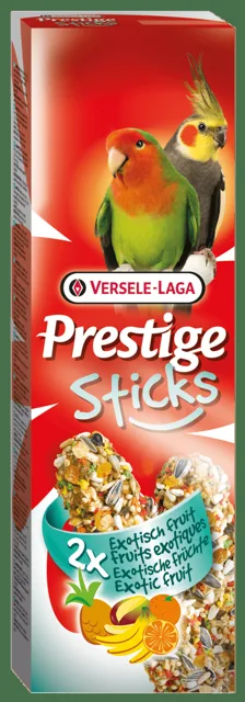 Tyčinky Versele-Laga Prestige exotické ovoce pro střední papoušky 140g