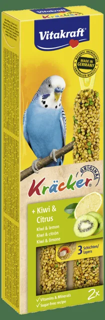 Tyčinky Vitakraft Kracker kiwi a citrus 2ks