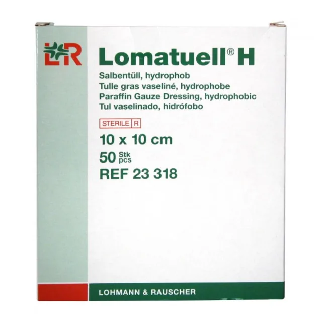 Tyl mastný Lomatuell H 10 x 10 cm 50 ks