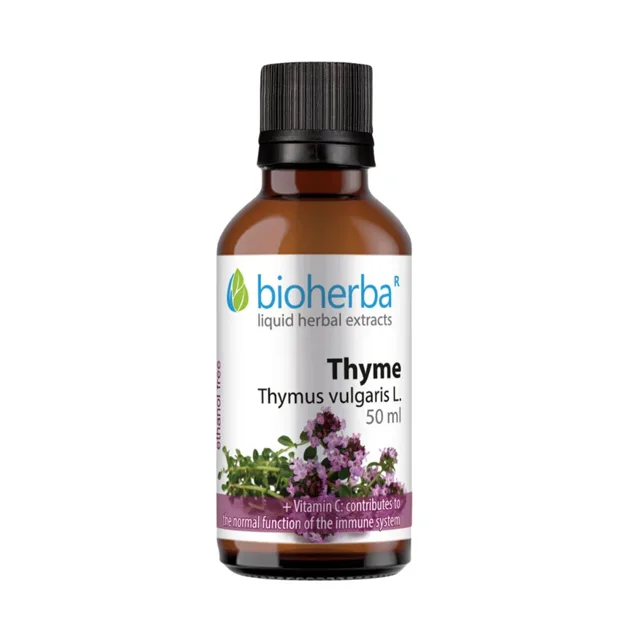 Tymián – tinktura kapky – 50 ml – Bioherba