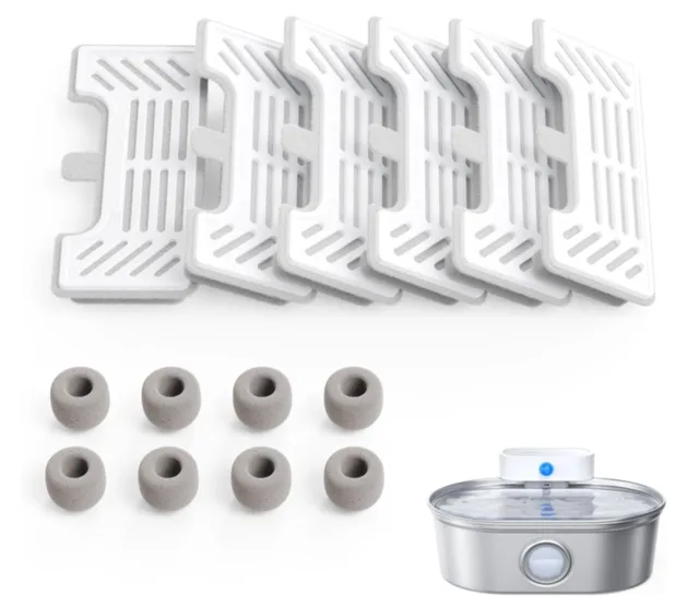 UahPet Filtr pro fontánu Pro z nerezové oceli, 6ks v balení | P55225