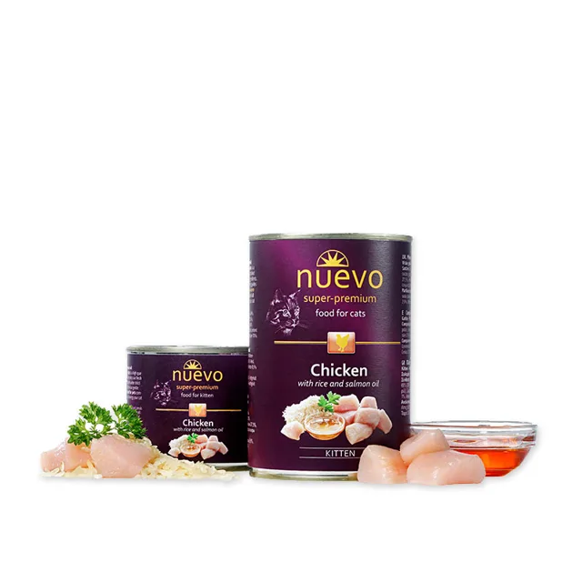 uevo Kitten Chicken - 6x400g