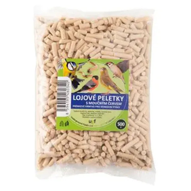UGF lojové peletky s moučným červem 500 g