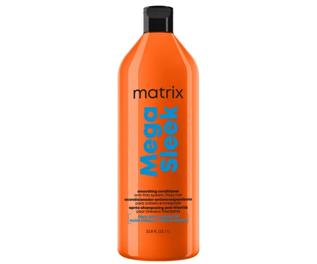 Uhlazující péče pro nepoddajné vlasy Matrix Mega Sleek Smoothing Conditioner - 1000 ml + dárek zdarma