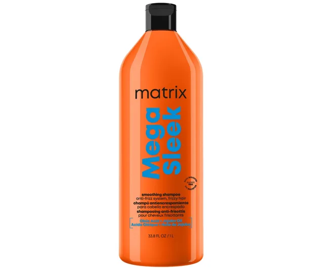 Uhlazující šampon pro nepoddajné vlasy Matrix Mega Sleek Smoothing Shampoo - 1000 ml + dárek zdarma