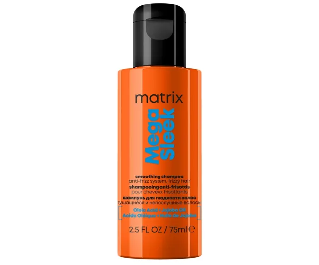 Uhlazující šampon pro nepoddajné vlasy Matrix Mega Sleek Smoothing Shampoo - 75 ml