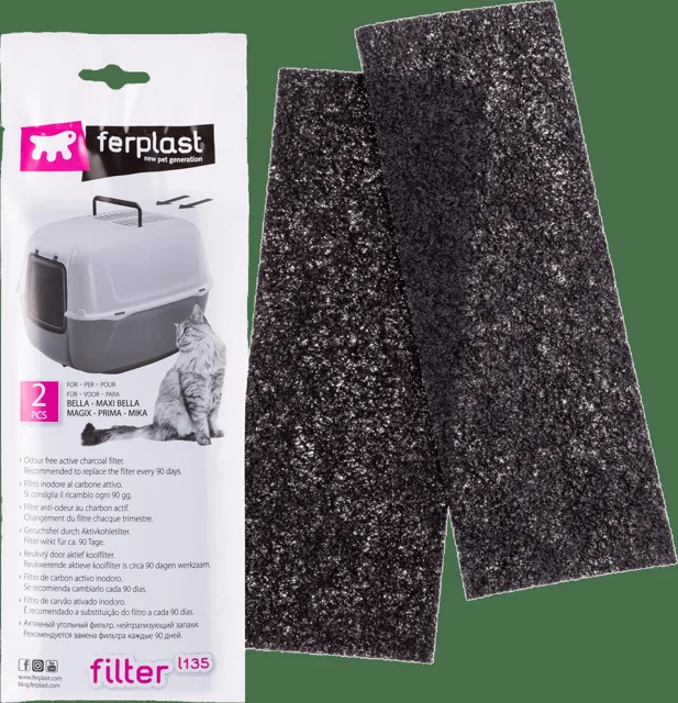 Uhlíkový filtr do toalet Ferplast