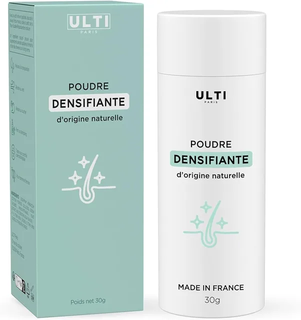 Ulti Paris ULTI Natural Origin Hair Fibers Medium Brown, 30g