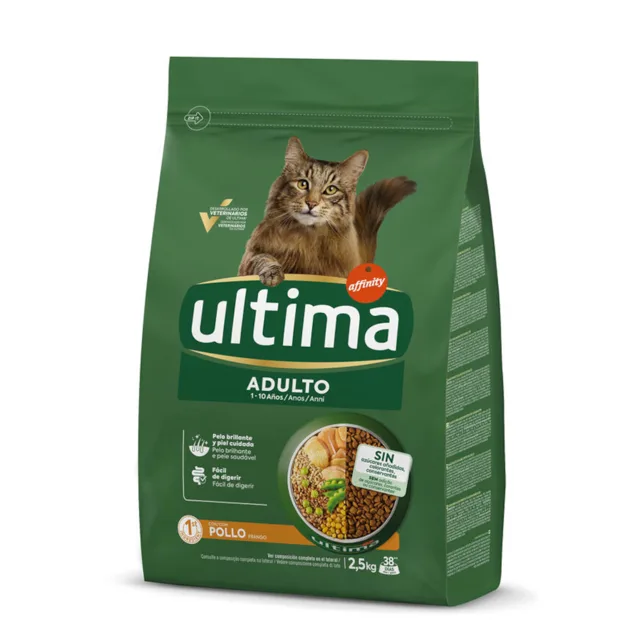 Ultima Cat Adult kuřecí - 2,5 kg