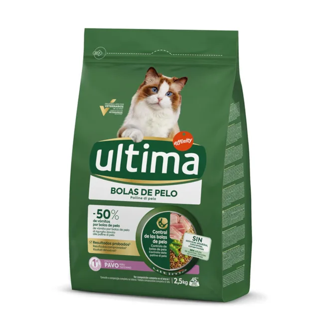 Ultima Hairball krůtí - 2,5 kg