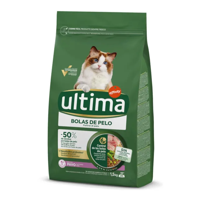 Ultima Hairball krůtí - 7,5 kg