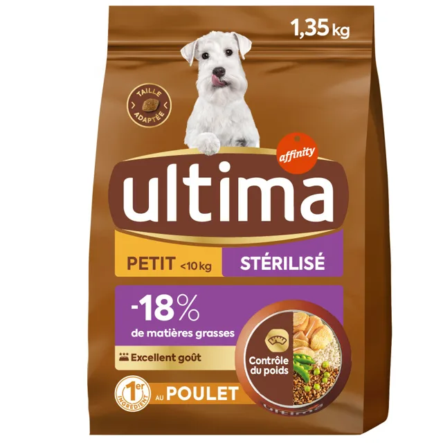 Ultima Mini Sterilized kuřecí - 1,35 kg