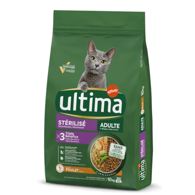 Ultima Sterilized Adult kuřecí - 10 kg