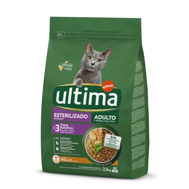 Ultima Sterilized Adult kuřecí - 2,5 kg