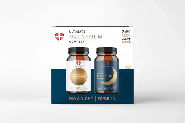 Ultimate Magnesium Complex - 2x 60 kapslí - Heart Elements