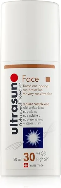 Ultrasun Tónovaný obličej s SPF 30 50 ml