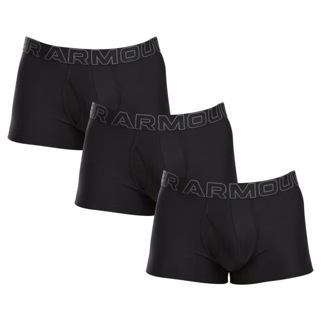 Under Armour 3PACK pánské boxerky černé (1383882 001) XL
