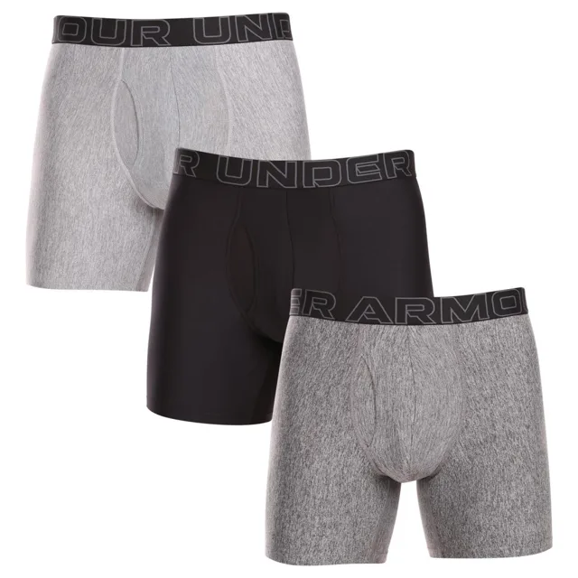 Under Armour 3PACK pánské boxerky vícebarevné (1383878 035) XXL