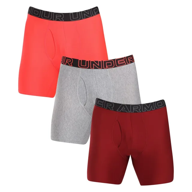 Under Armour 3PACK pánské boxerky vícebarevné (1383884 625) 4XL