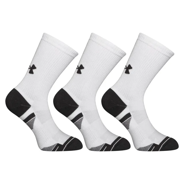 Under Armour 3PACK ponožky bílé (1379512 100) XL
