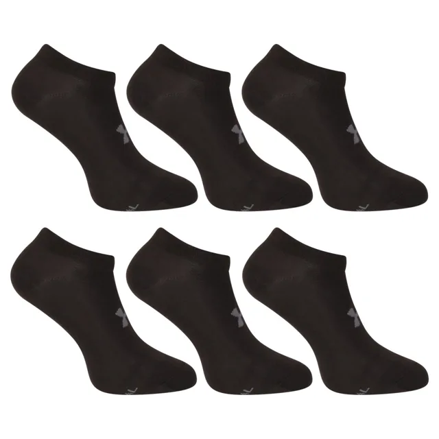 Under Armour 6PACK ponožky černé (1382611 001) S