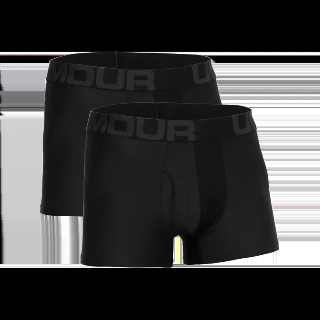 Under Armour Boxerky UA Tech 3in 2 Pack Black