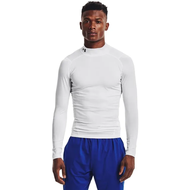 Under Armour Compression T-shirt HG Armour Comp Mock LS White