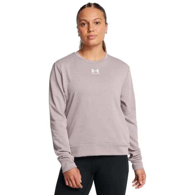Under Armour Dámská mikina Rival Terry Crew Grey