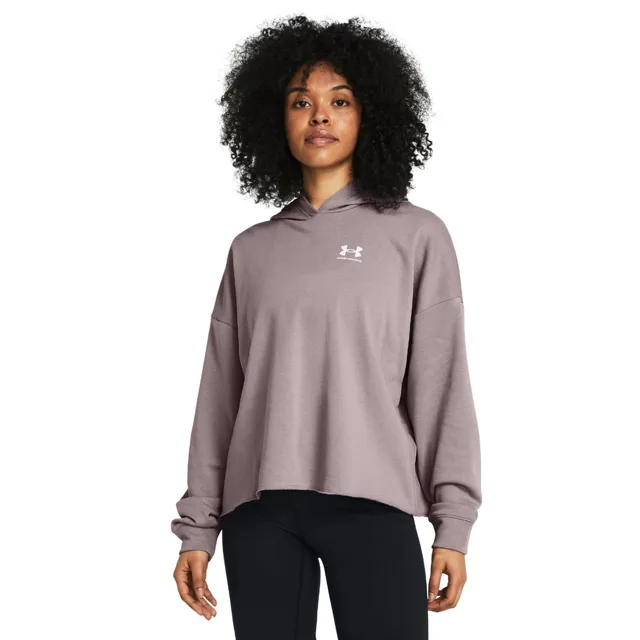Under Armour Dámská mikina UA Rival Terry OS Hoodie Grey