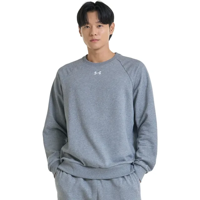 Under Armour Men‘s sweatshirt UA Rival Fleece Crew Grey