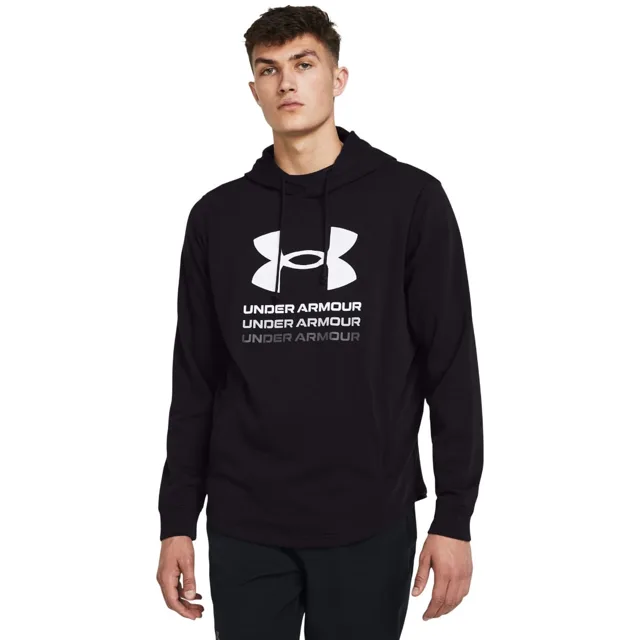 Under Armour Mikina Rival Terry Graphic HD Black