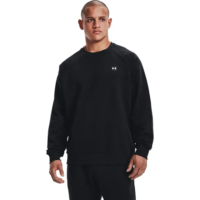 Under Armour Pánská mikina Rival Fleece Crew Black