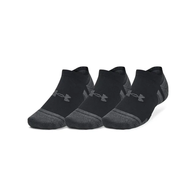 Under Armour Performance Tech 3pk NS Socks Black