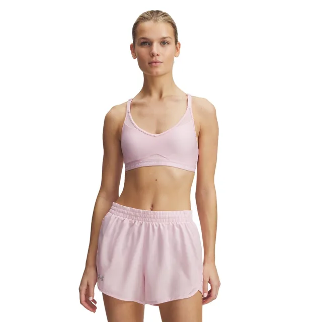 Under Armour Sportovní podprsenka Crossback Low Pink
