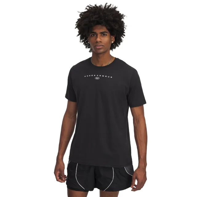 Under Armour Stacked Logo SS T-shirt Black