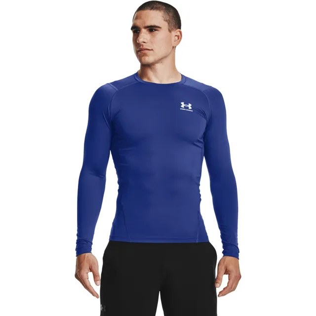 Under Armour Triko HG Armour Comp LS Blue