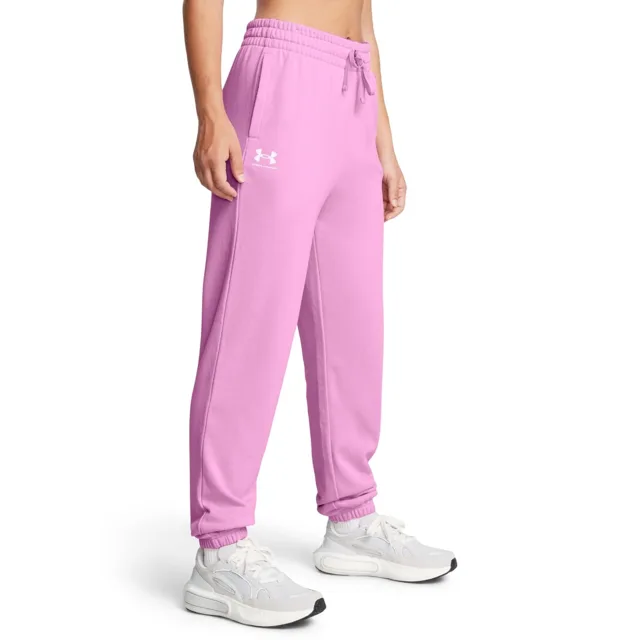 Under Armour Women‘s sweatpants UA Rival Terry Jogger Pink