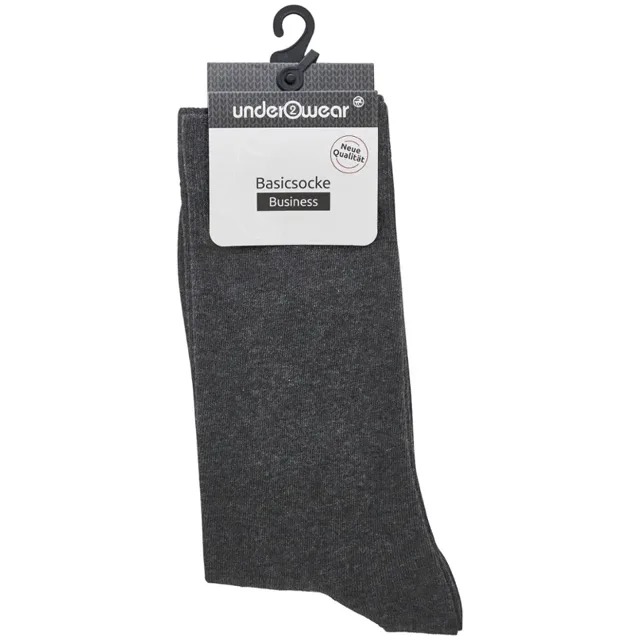 under2wear Ponožky Business Antracit vel. 39/42