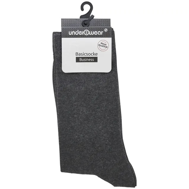 under2wear Ponožky Business Antracit vel. 43/46