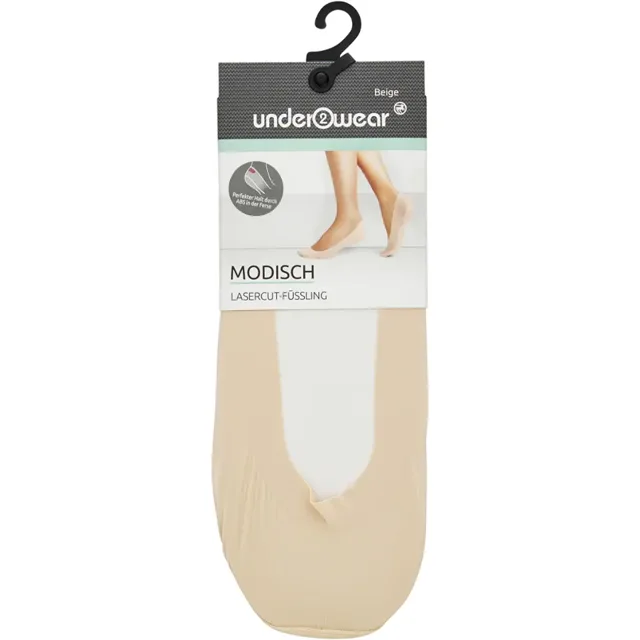 under2wear Ťapky Modisch béžové 35/38