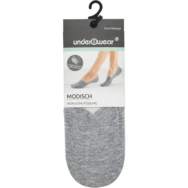 under2wear Ťapky Modisch Šedé 39/42