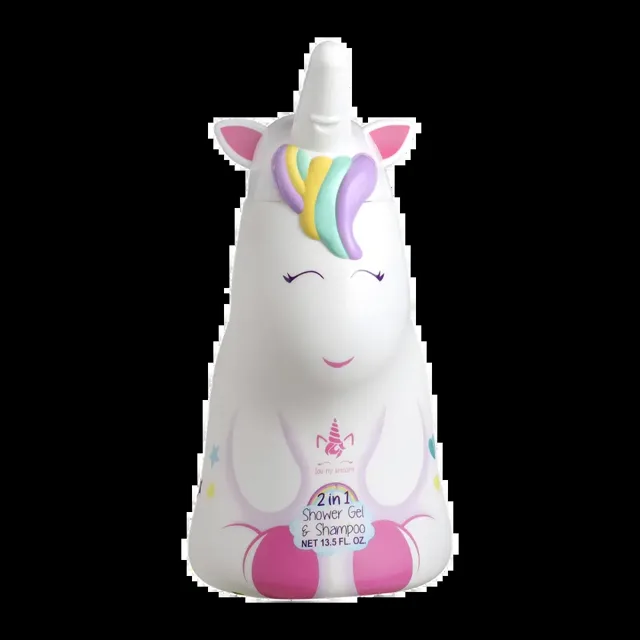 Unicorn Sprchový gel a šampon 2D 400 ml