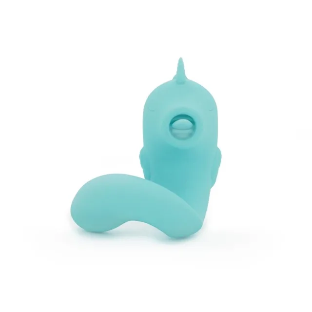 Unihorn C Horse vibrátor se stimulátorem klitorisu Ocean Peak 16 cm