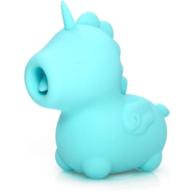 Unihorn Mount'n Peak stimulátor klitorisu Blue 8.9 cm