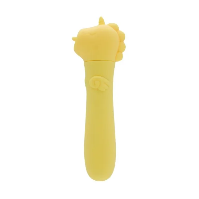 Unihorn USB Bullet vibrátor se stimulátorem klitorisu Bean Blossom 11.5 cm