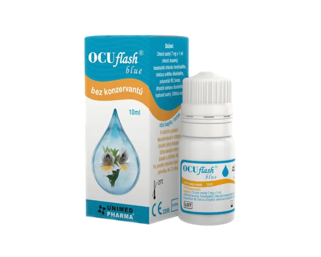 Unimed OCUflash blue oční kapky 10 ml