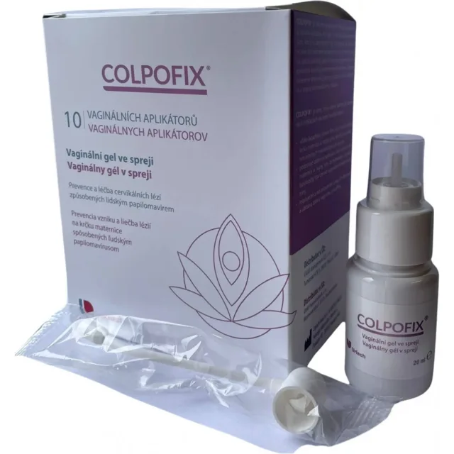 UNITED CHEMISTS Colpofix vaginální gel v spreji 20 ml +10 vag.apl.